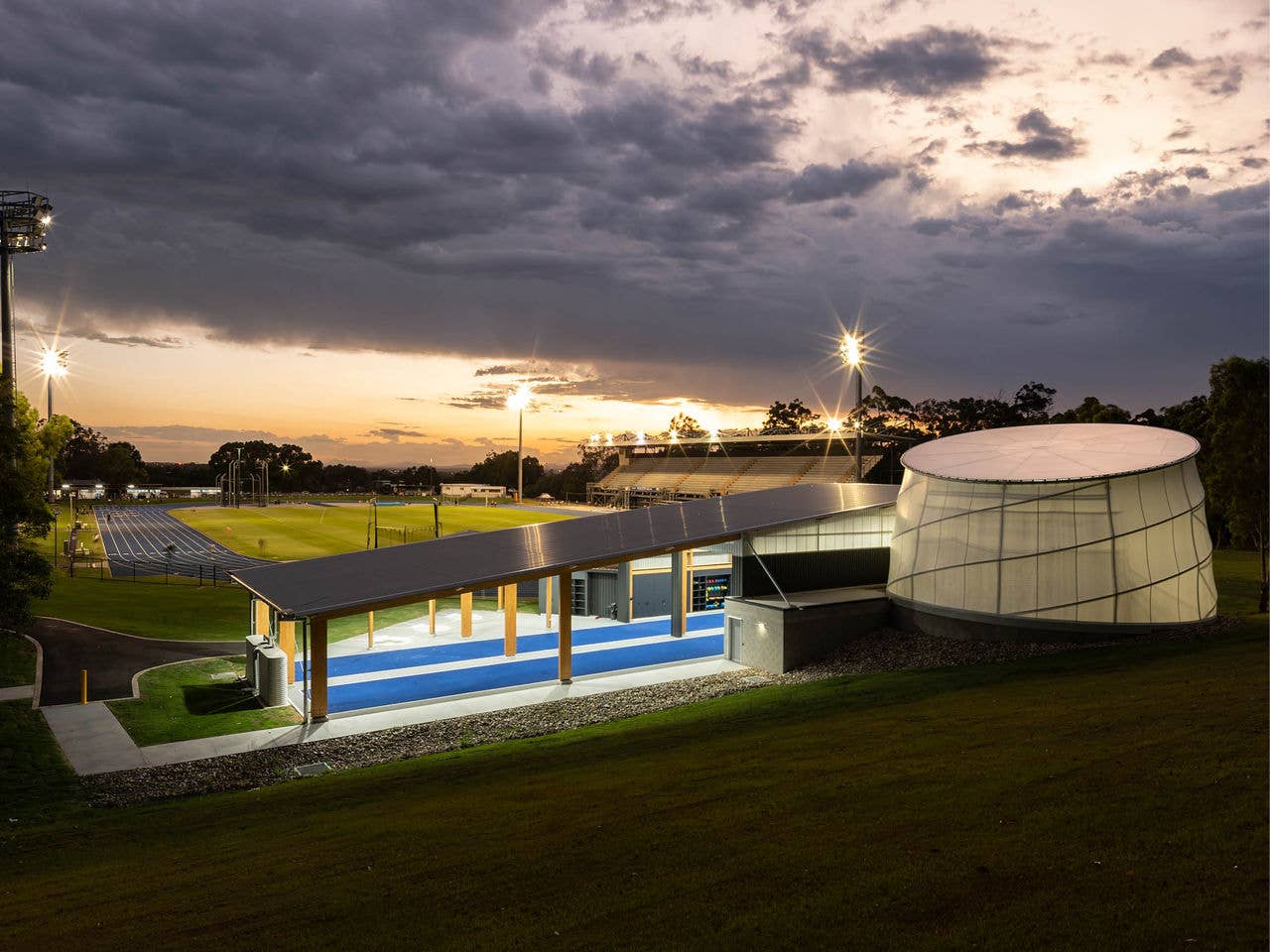 Throws Facility at Sunset