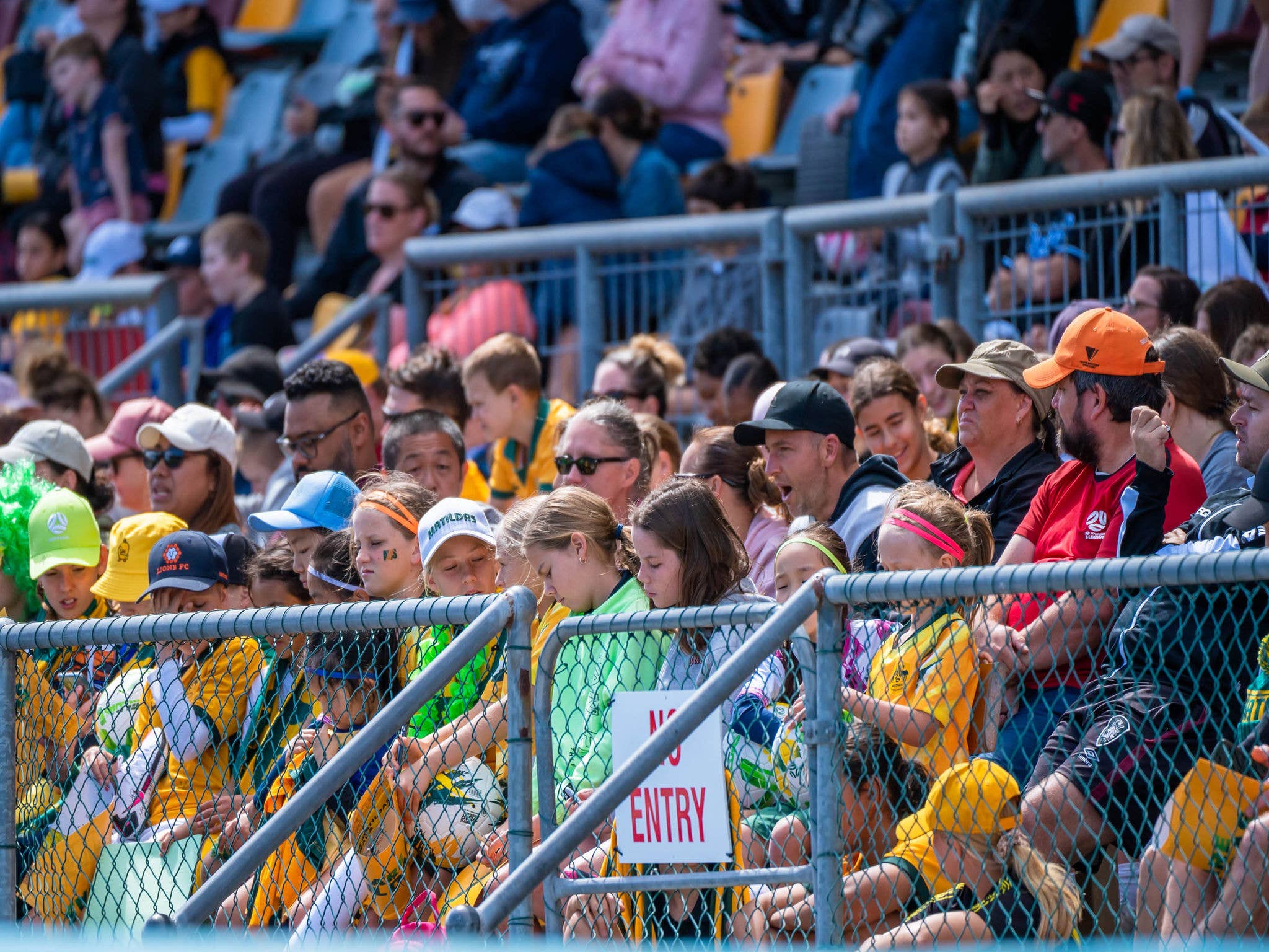 Crowds in Eastern Stand